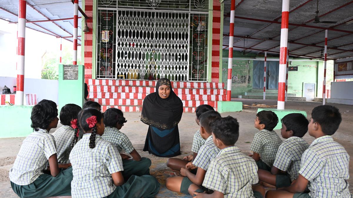 In a T.N. village, a Muslim woman and a Murugan temple bring children closer to education