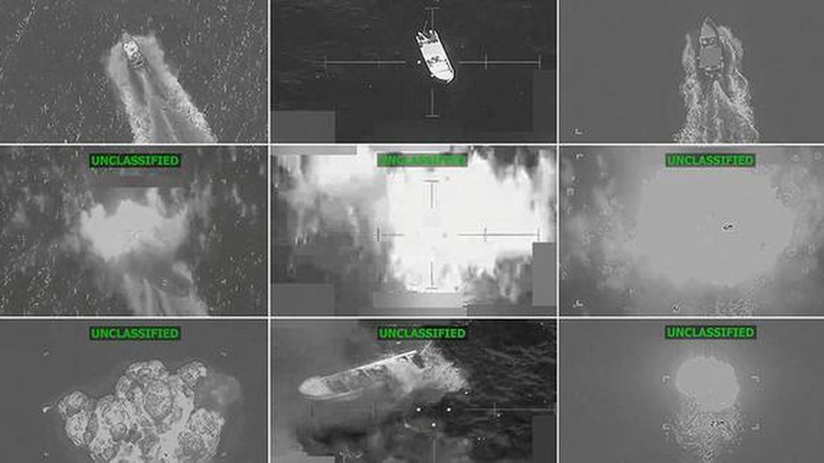 U.S. military says strike on alleged drug boat kills four in eastern Pacific