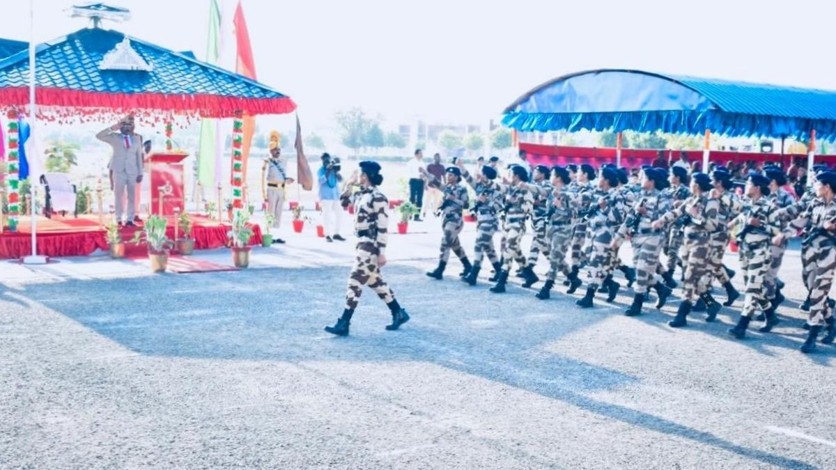 54th raising day of CISF celebrated at Madurai airport