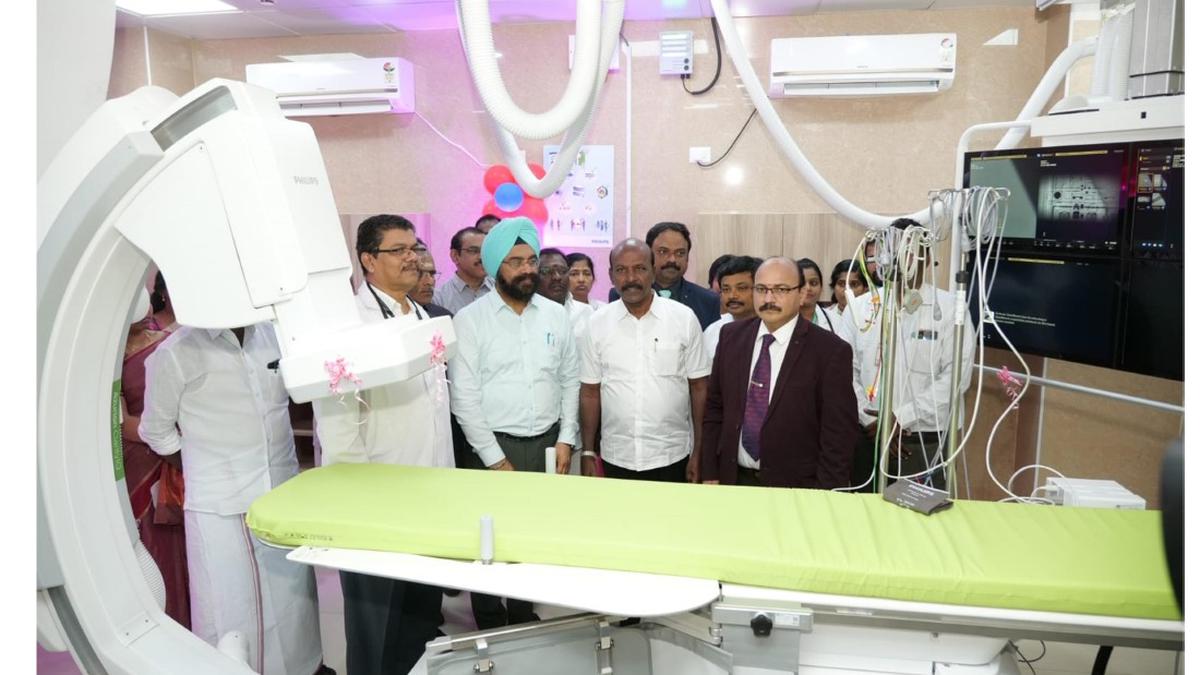 T.N.’s 25th cath lab in government sector comes up in Chennai