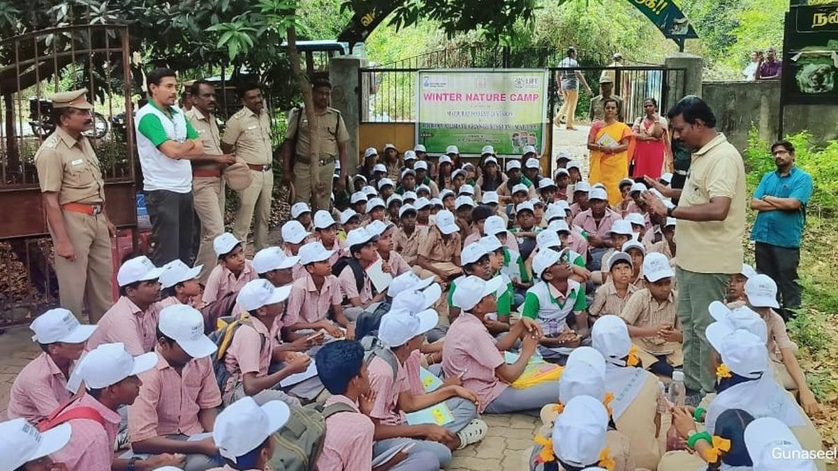 Government school students taken on tour to forest range