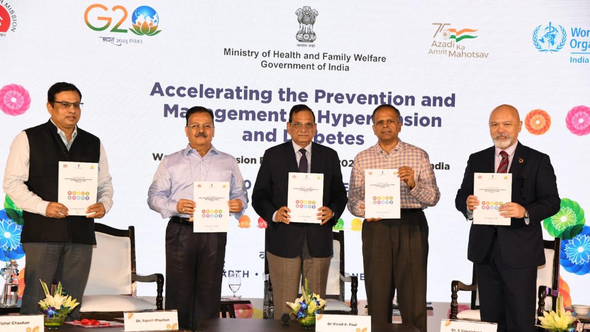 Centre launches initiative to put 75 million people with hypertension, diabetes on standard care
