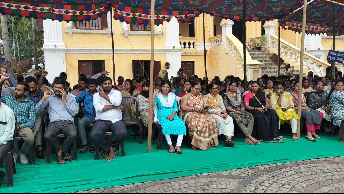 The workers have resolved to continue the protest until their demands are met.