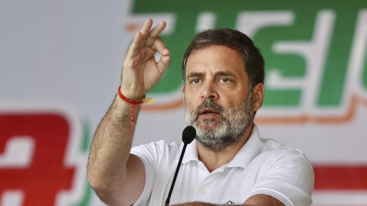 Jharkhand Assembly elections: BJP wants to snatch ‘Jal, Jungle, Jameen’ from tribals, alleges Rahul Gandhi