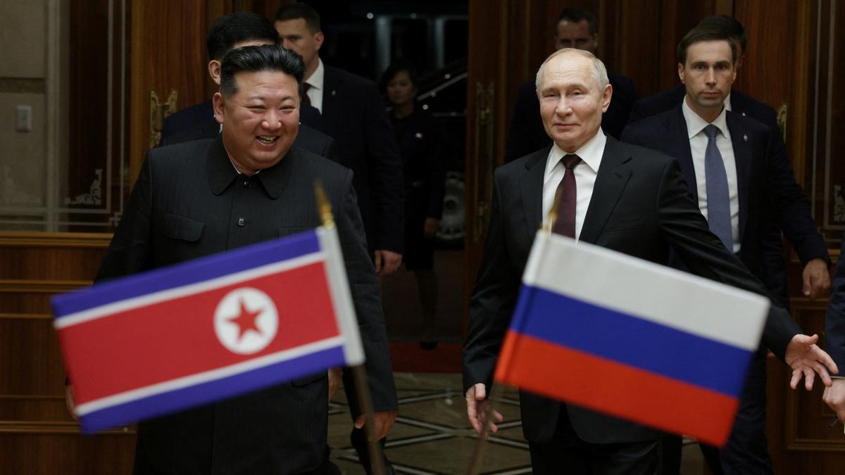 Russian President Vladimir Putin makes a rare visit to North Korea, an old ally