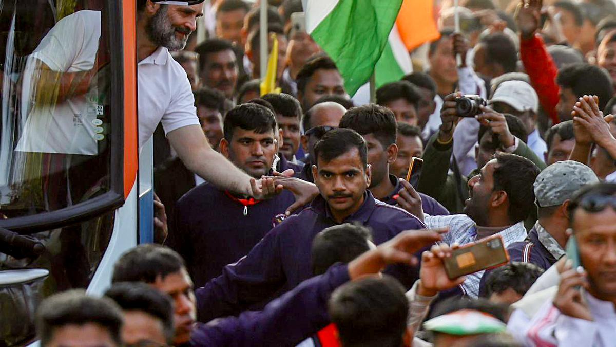Miscreants tore up posters, banners ahead of Rahul Gandhi’s rally in Assam, alleges Congress