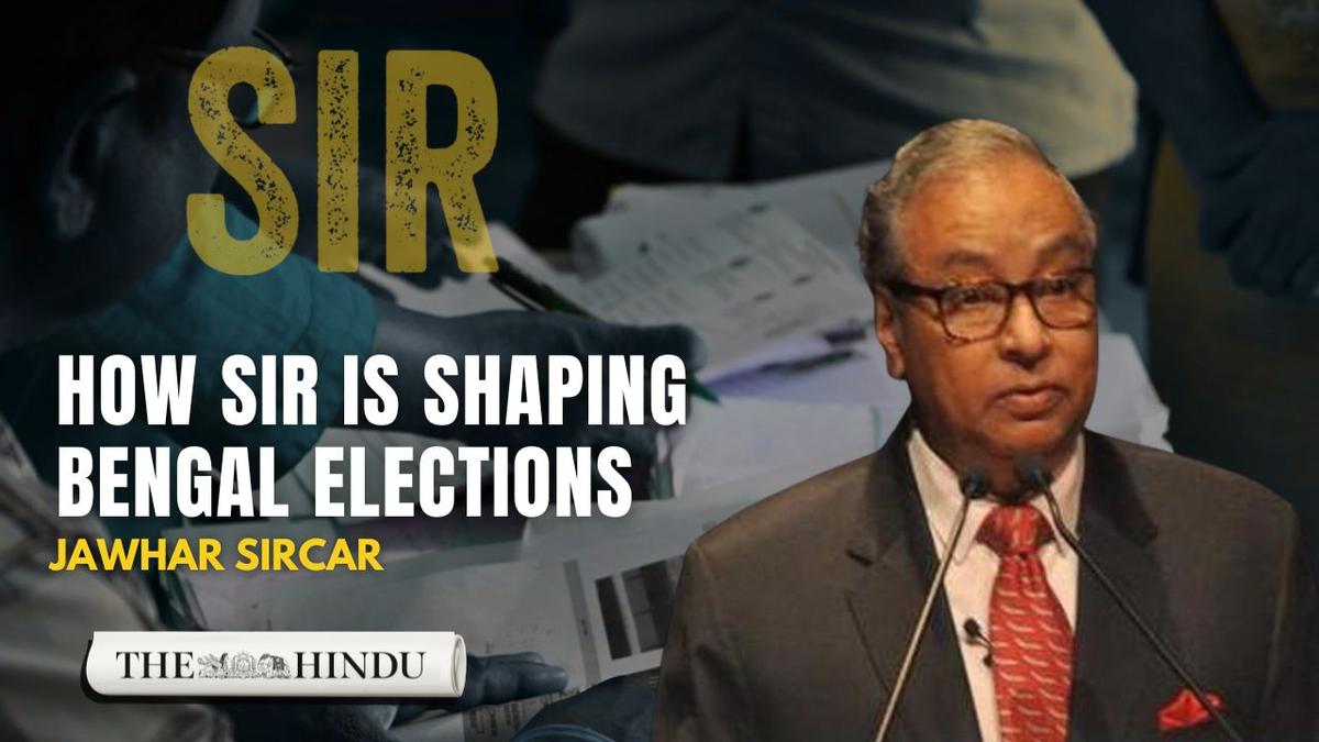 Watch: Jawhar Sircar speaks to The Hindu on SIR fall out in West Bengal | The Hindu Interview