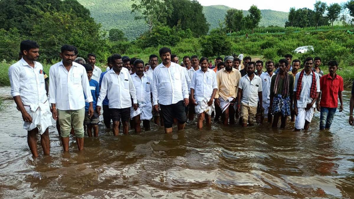 Bridge across Palar river, road connectivity through reserve forest coming soon in remote areas of Erode along Tamil Nadu-Karnataka border