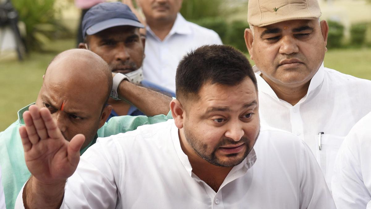 Tejashwi alleges ED had finished raids in half hour but waited to get ‘clearance from above’