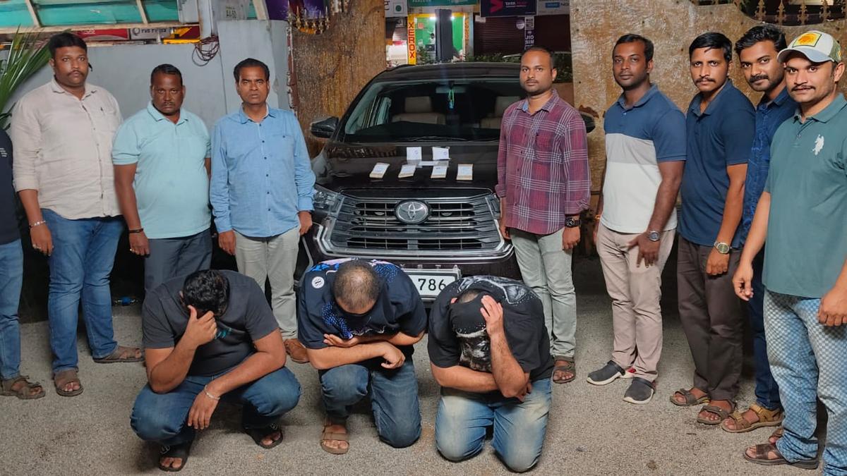 Eight including U.S. citizen arrested in Hyderabad; Cocaine, MDMA seized in city wide excise raids