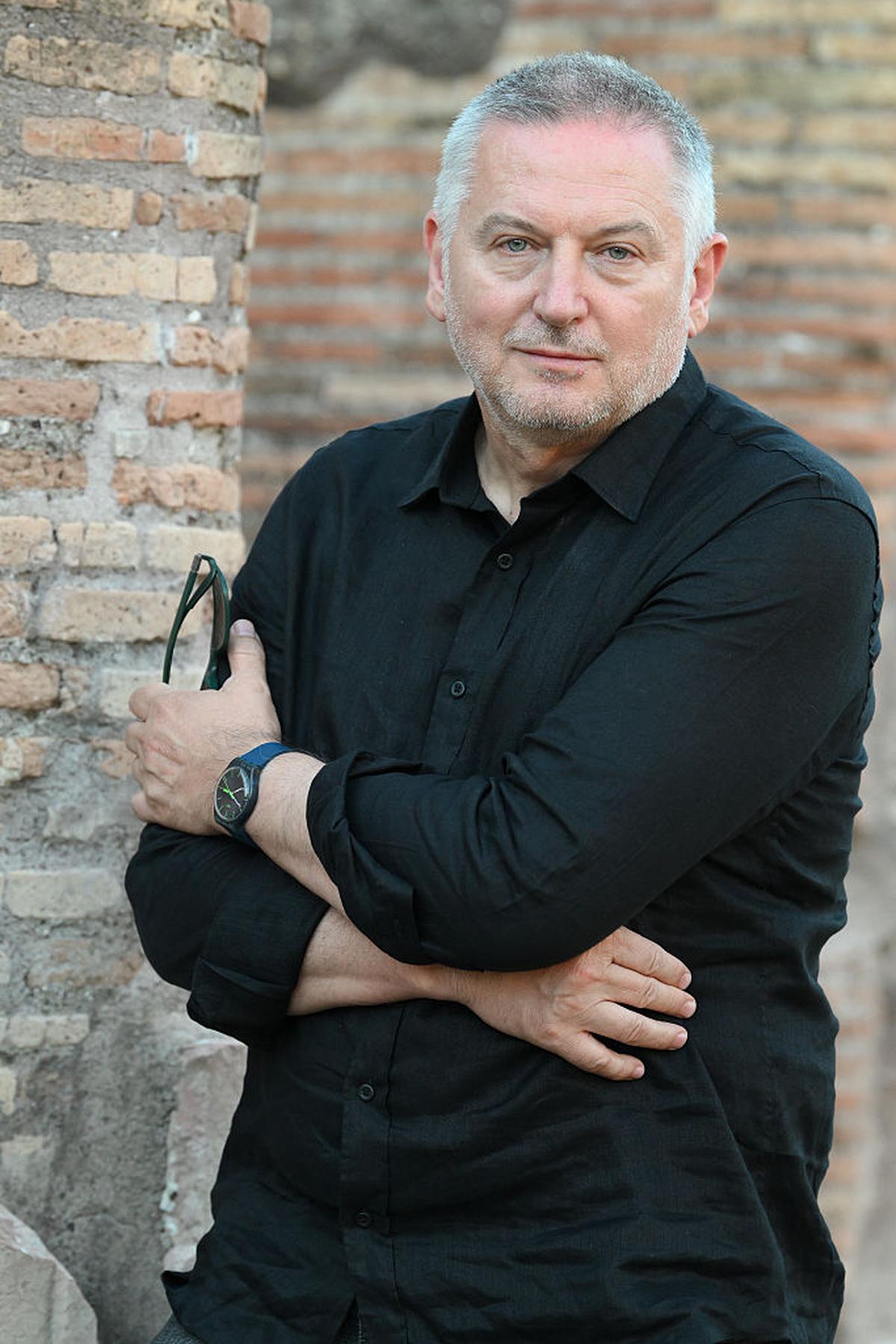 Bulgarian writer Georgi Gospodinov, whose novel Time Shelter won the International Booker Prize 2023.