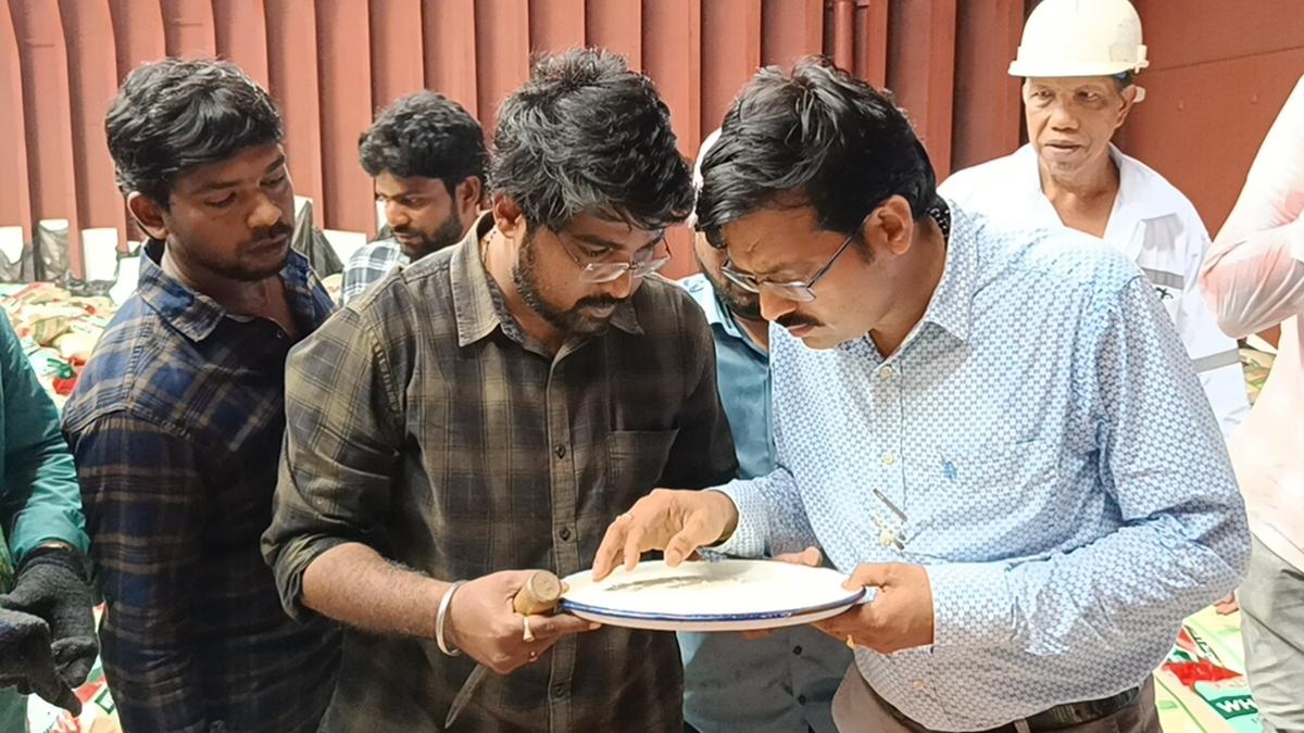 Special team enters West Africa-bound cargo ship, begins probe into ‘illegal export’ of PDS rice from Kakinada Anchorage Port