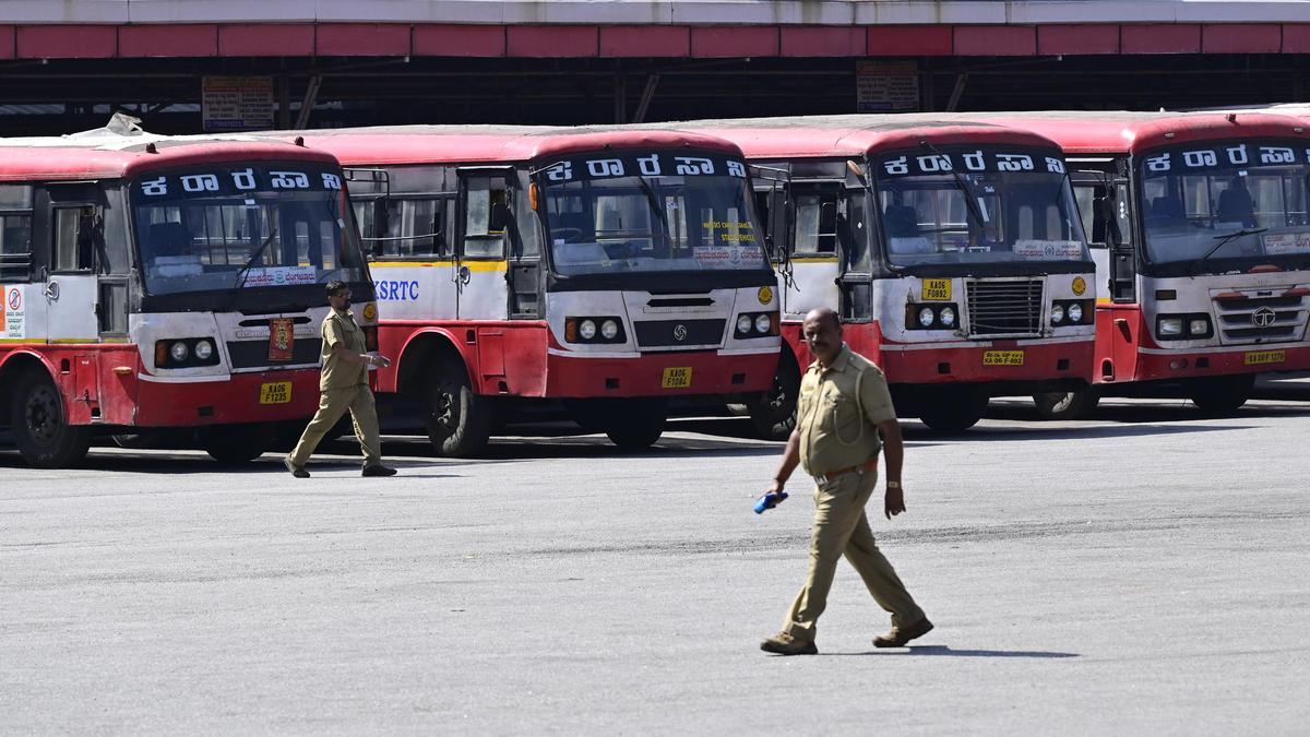 Karnataka RTC staff protest: Bus services 96% normal, says government