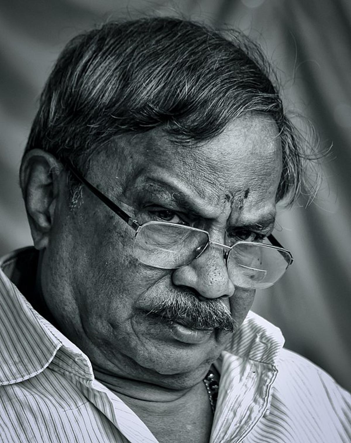 Malayalam novelist and filmmaker M.T. Vasudevan Nair.