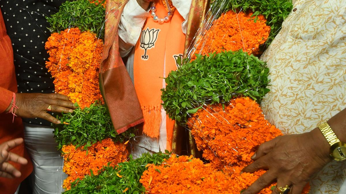 Time to teach BRS a lesson, says Bandi Sanjay as he files nomination from Karimnagar