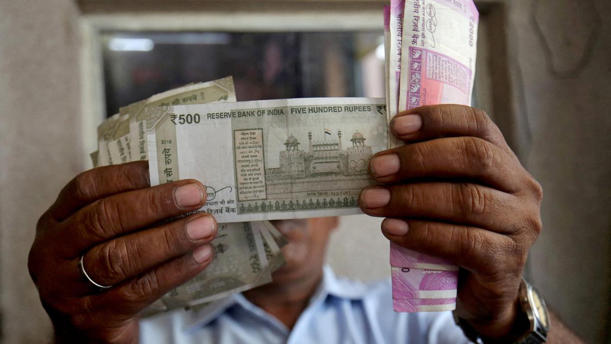 Rupee falls 10 paise to settle at 83.48 against U.S. dollar