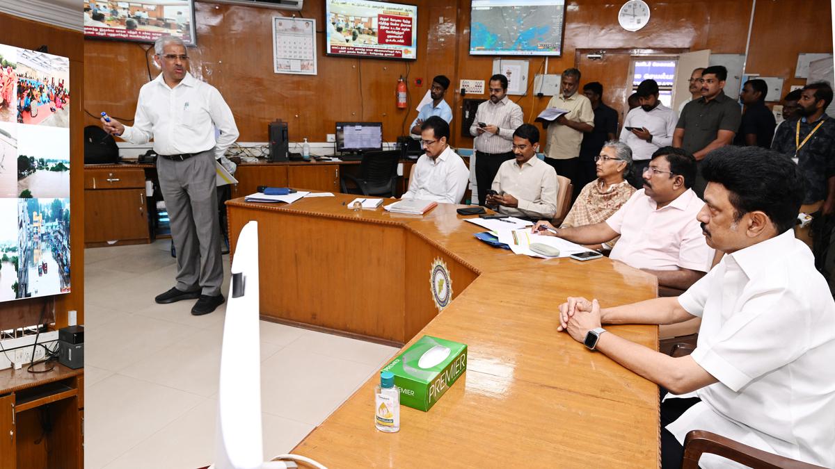 T.N. Rains | CM Stalin holds review meeting on rescue and relief work in southern districts