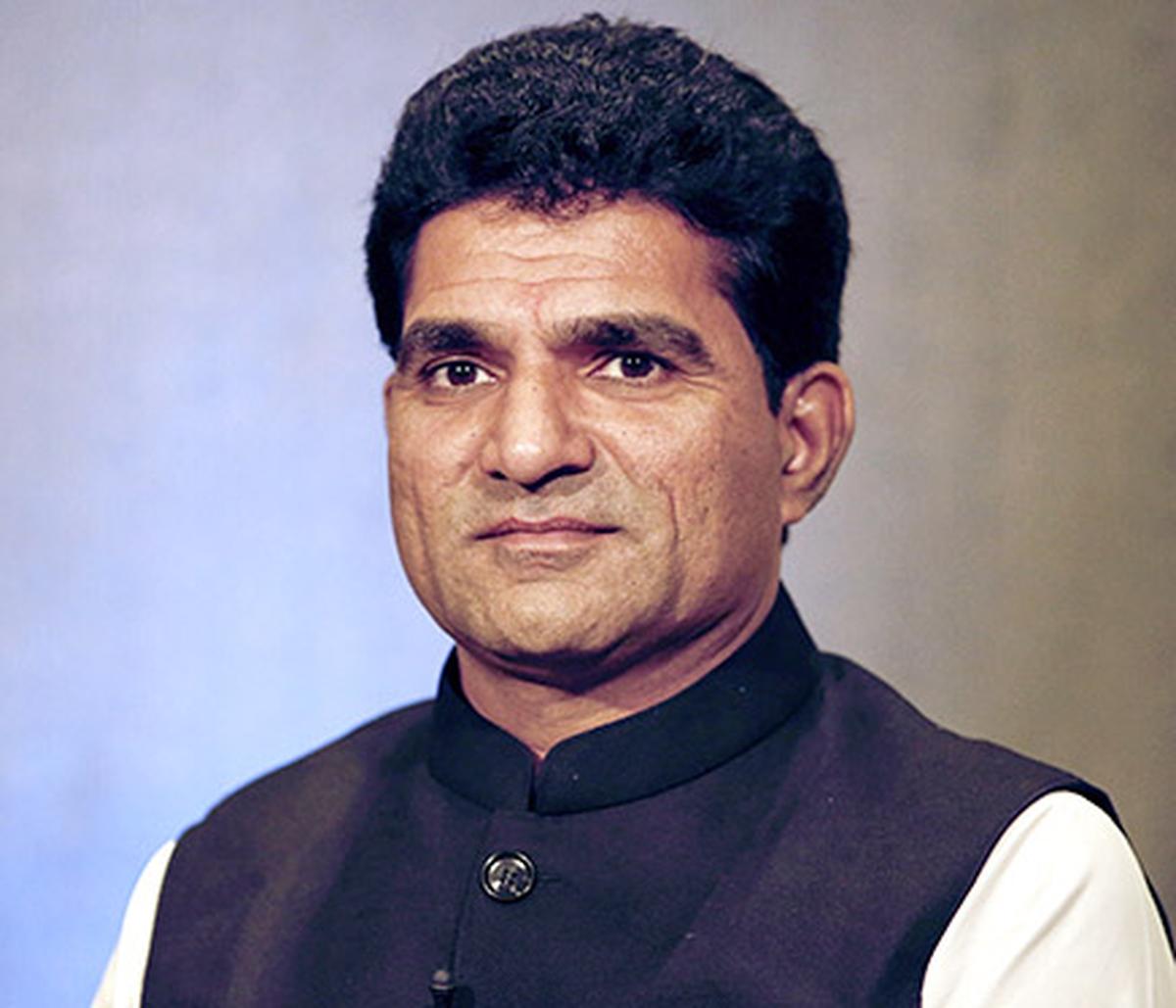 Aam Aadmi Party’s (AAP) chief ministerial candidate for the Gujarat Assembly elections Isudan Gadhvi.