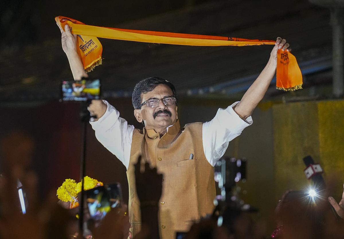 Sanjay Raut walks out of Mumbai’s Arthur Road jail after securing bail in money laundering case