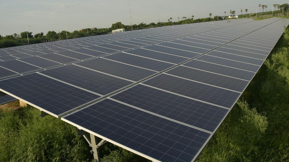 NGO urges T.N. to make environmental clearance mandatory for large-scale solar projects
