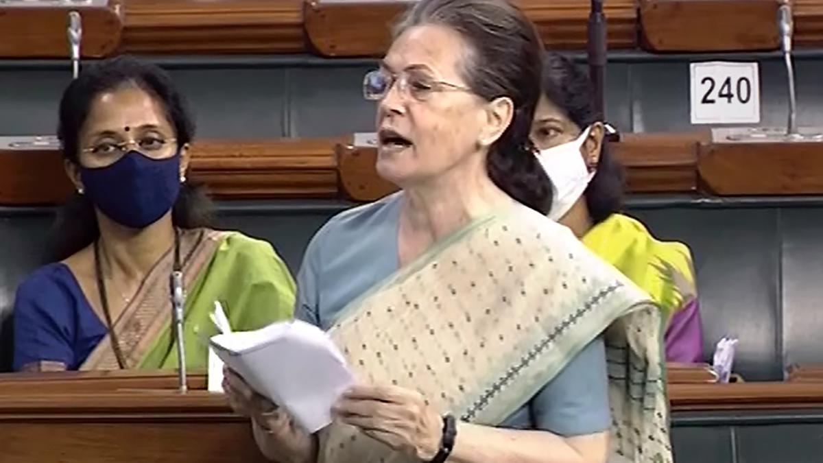 Sonia Gandhi says social media being abused to hack democracy