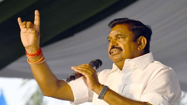 Palaniswami describes DVAC searches as diversionary tactic