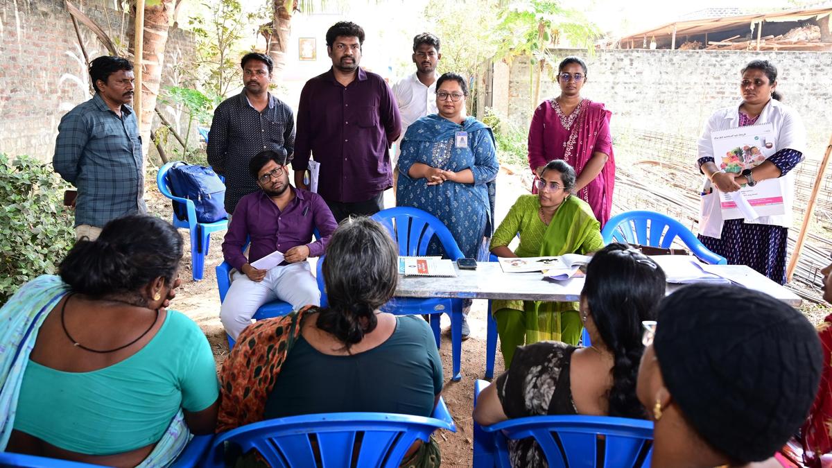 Door-to-door survey identifies 38 villagers with suspected symptoms of different types of cancer in Bhalabadrapuram 