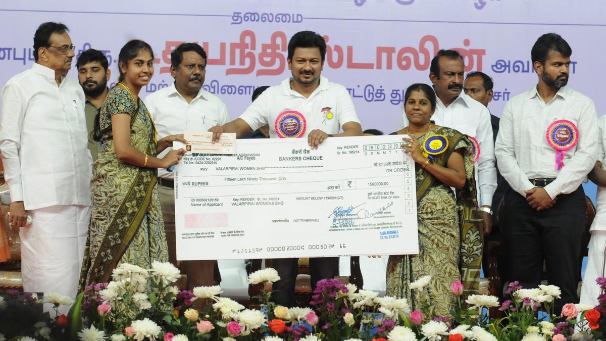 Women self-help groups ensure economic independence: Udhayanidhi Stalin