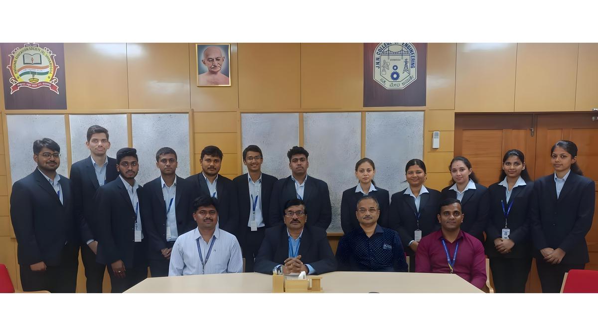 Shivamogga JNNCE students secure placement in Grant Thornton