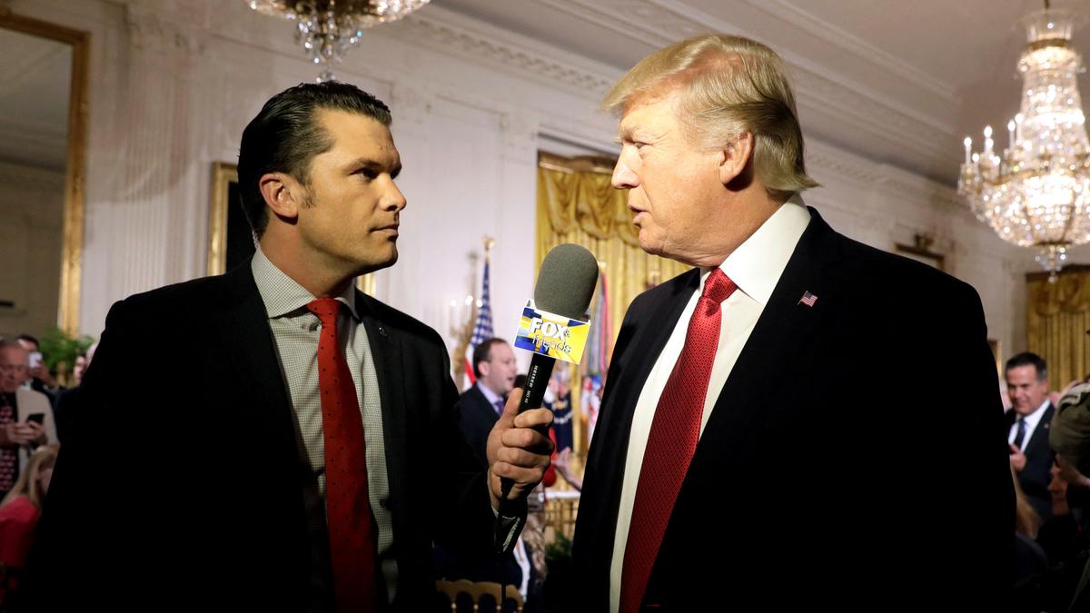 Trump nominates Fox News host Pete Hegseth for defense secretary