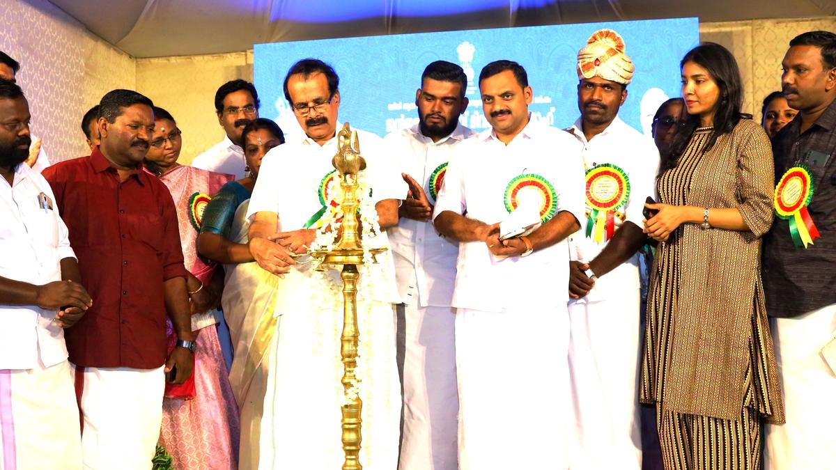 State-level inauguration of tribal welfare projects held at Kumily