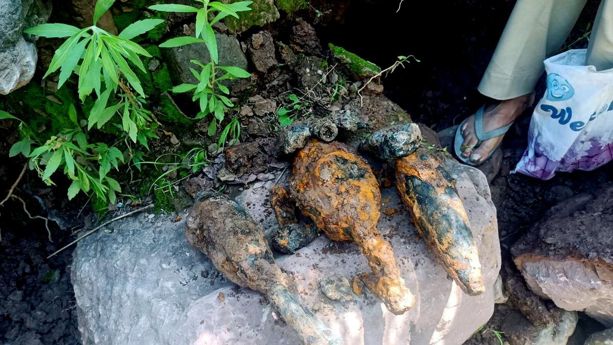 Large cache of rusted explosive material seized underneath rocks in J&K’s Poonch