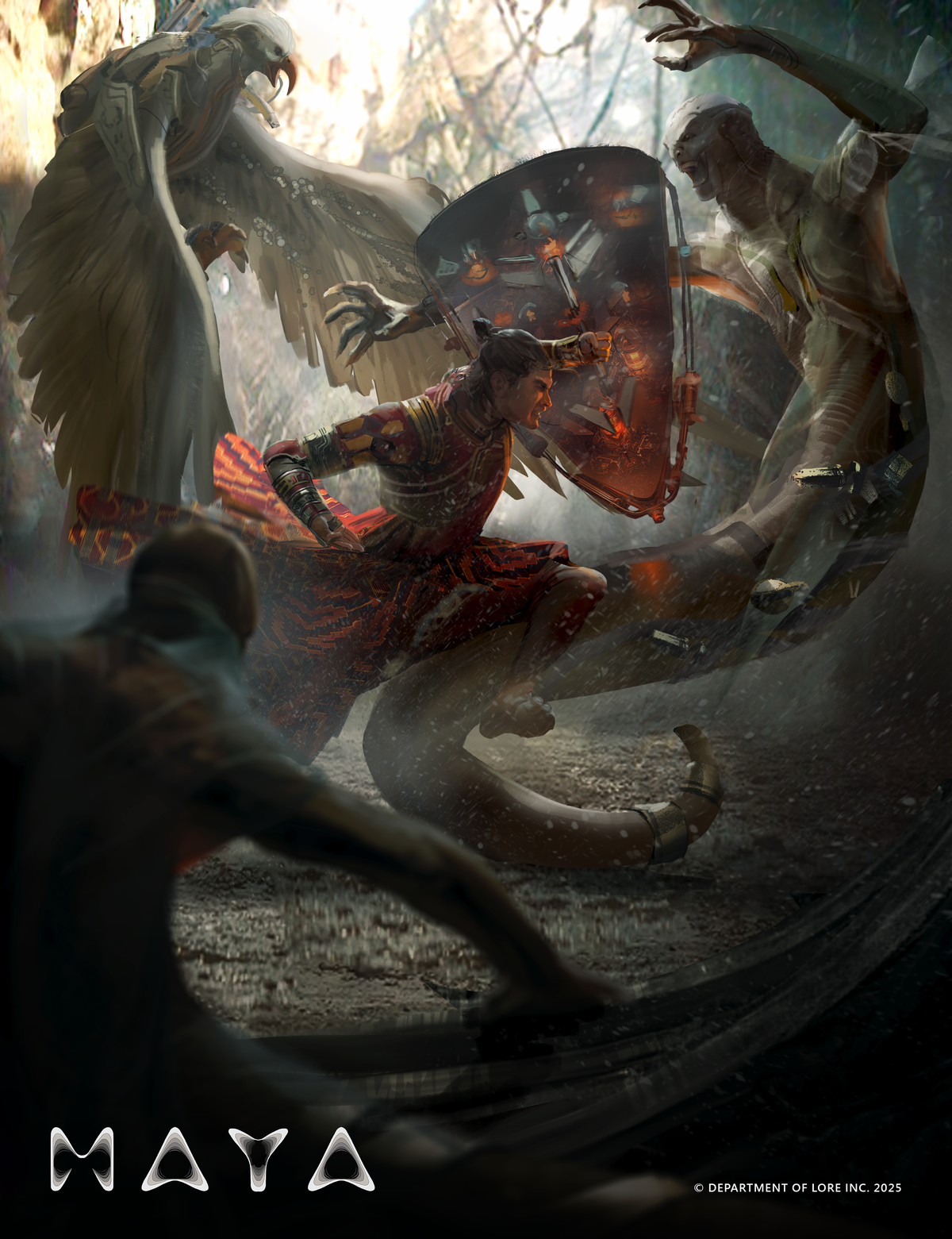 A creative from the ‘Maya’ universe.