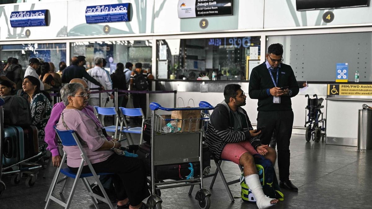 Fewer IndiGo flights cancelled at Bengaluru airport compared to previous days