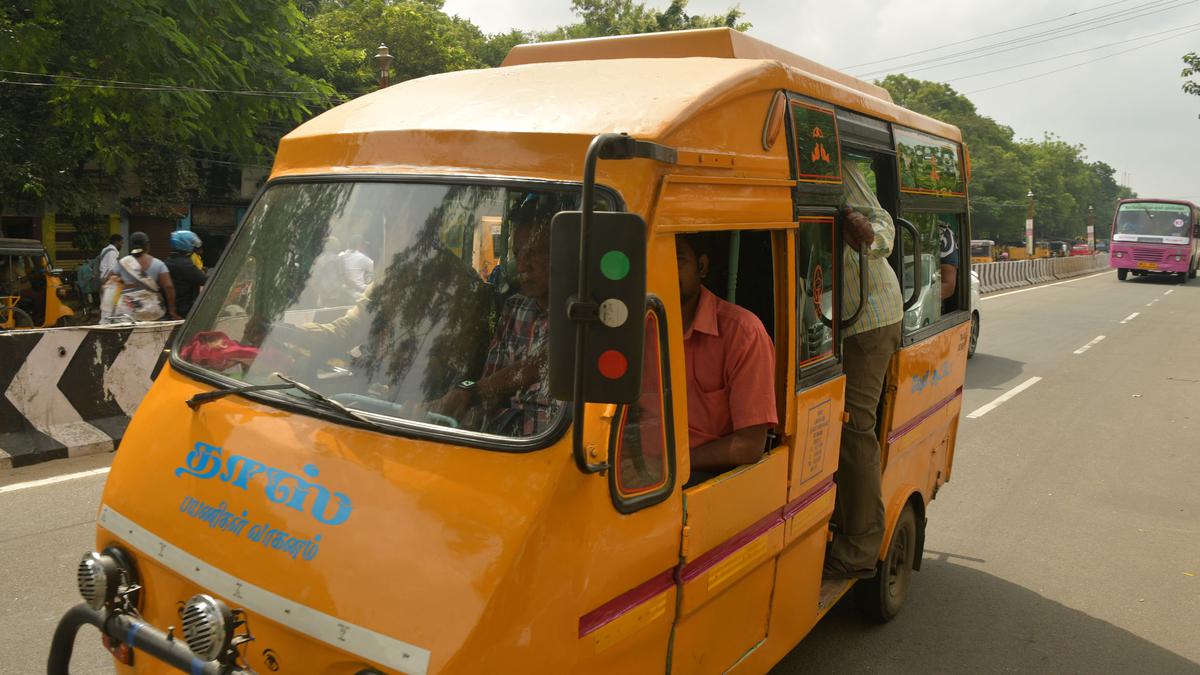 Footboard travel in private buses and overcrowding in share autorickshaws remain a concern in Tiruchi