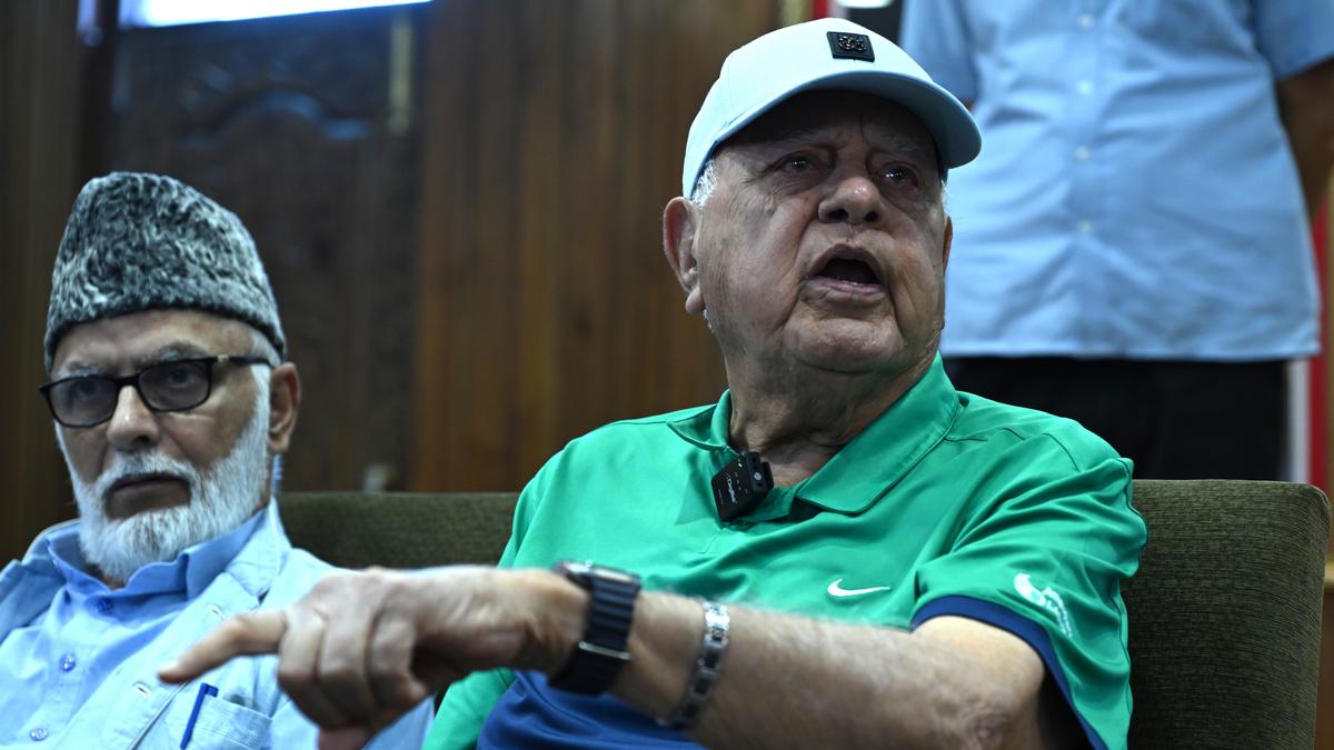 Centre should hold talks with the people of Ladakh: Farooq Abdullah