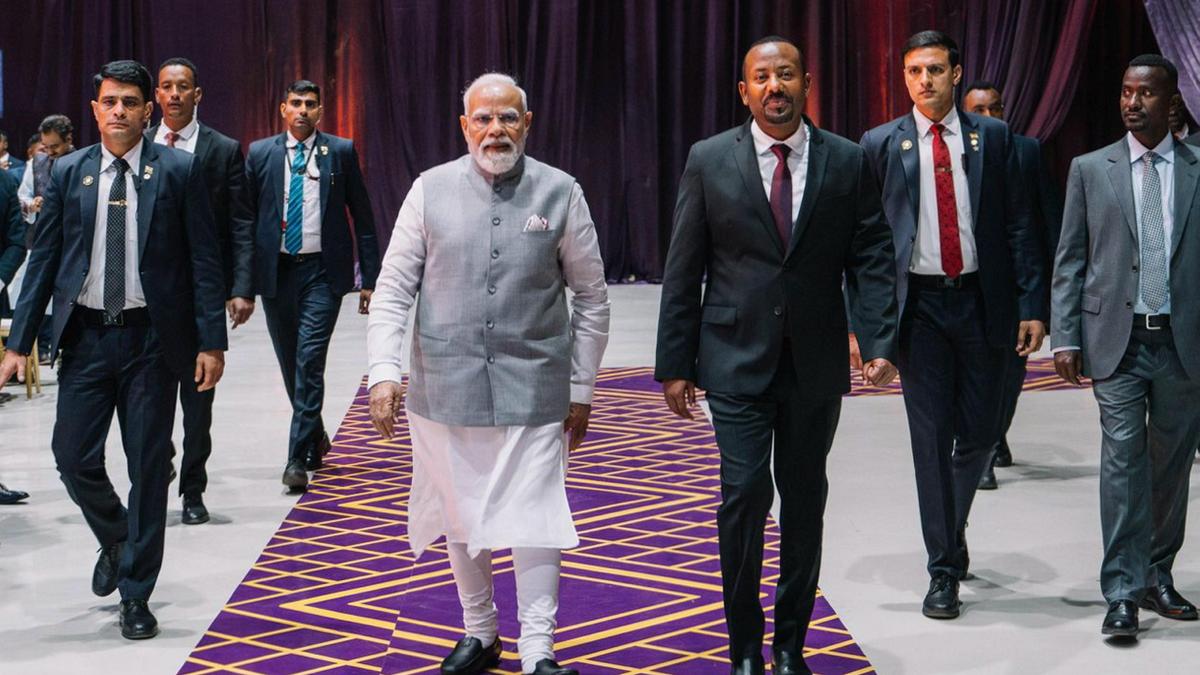 India, Ethiopia natural partners in regional peace, security, connectivity: PM Modi