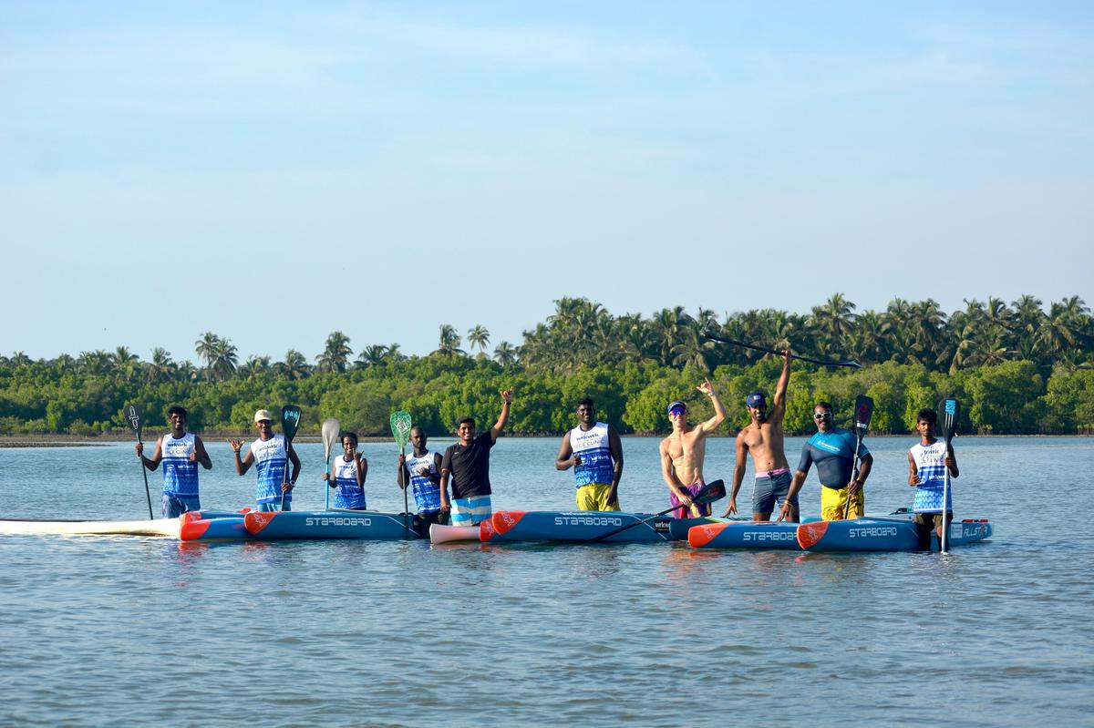 Stand-up Paddling World Champion Daniel Hasulyo conducted a three-day SUP Race Clinic in association with Mantra Surfing Club and Surfing Swami Foundation that concluded in Mulki near Mangaluru on Sunday, December 3. 