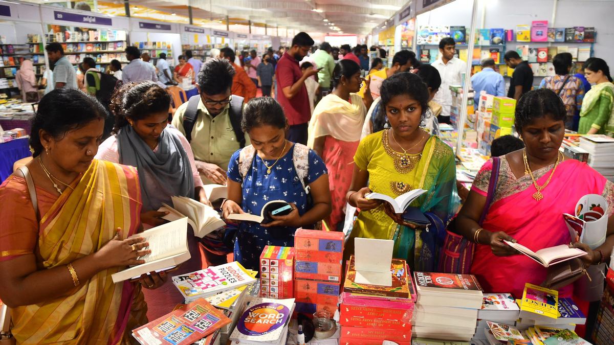 Over two lakh people visit Salem Book Fair The Hindu