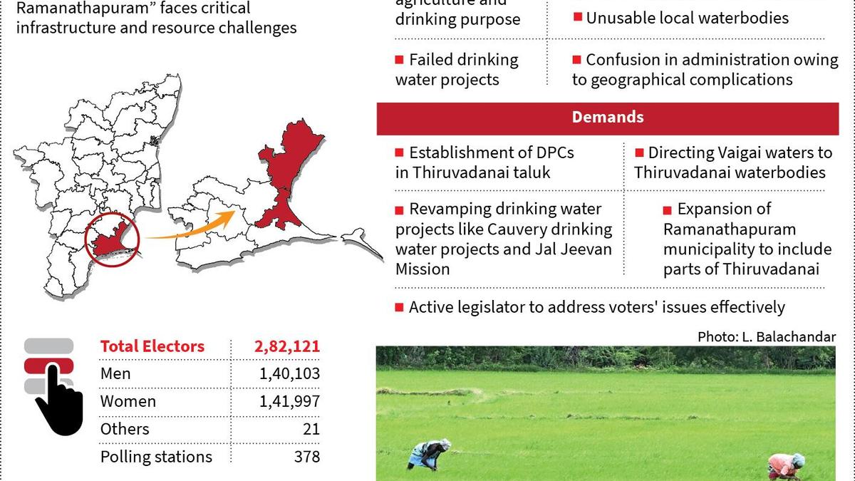 Thiruvadanai -- ‘Rice Bowl’ of Ramanathapuram -- faces water scarcity, administrative limbo Thiruvadanai -- ‘Rice Bowl’ of Ramanathapuram -- faces water scarcity, administrative limbo