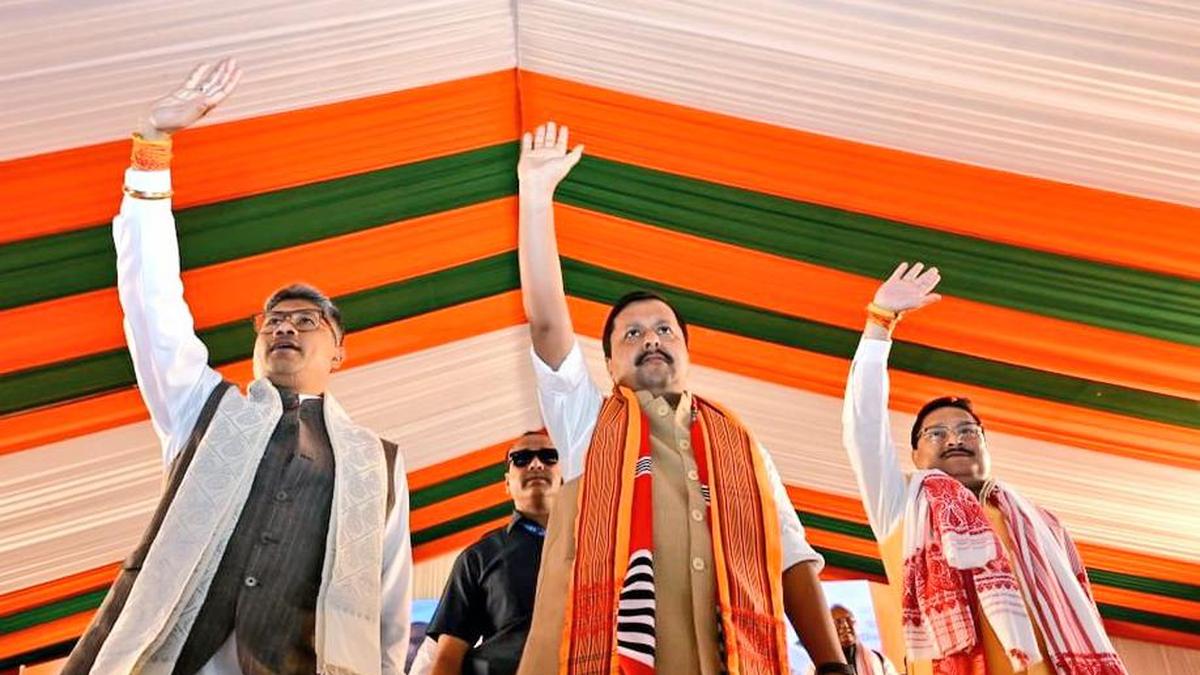 Congress ‘worked’ for infiltrators, people must remember old times while voting, says Nitin Nabin