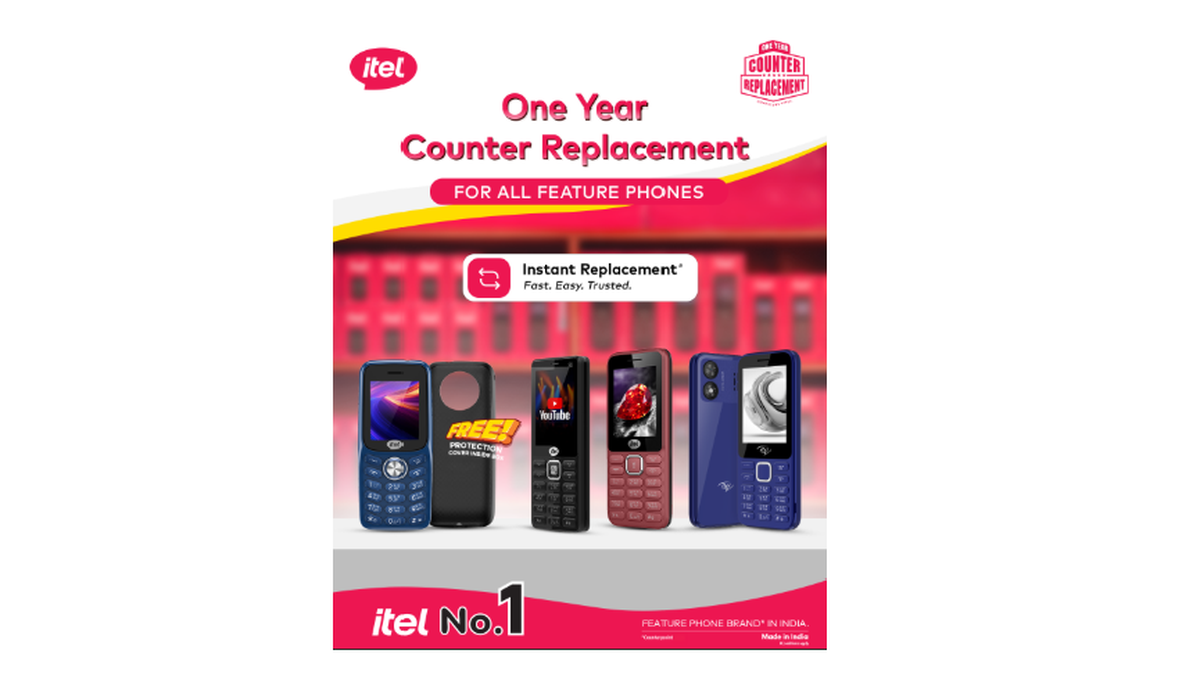 itel Announces Counter Replacement for Feature Phones - Celebrating 10 Years of Its Presence in India