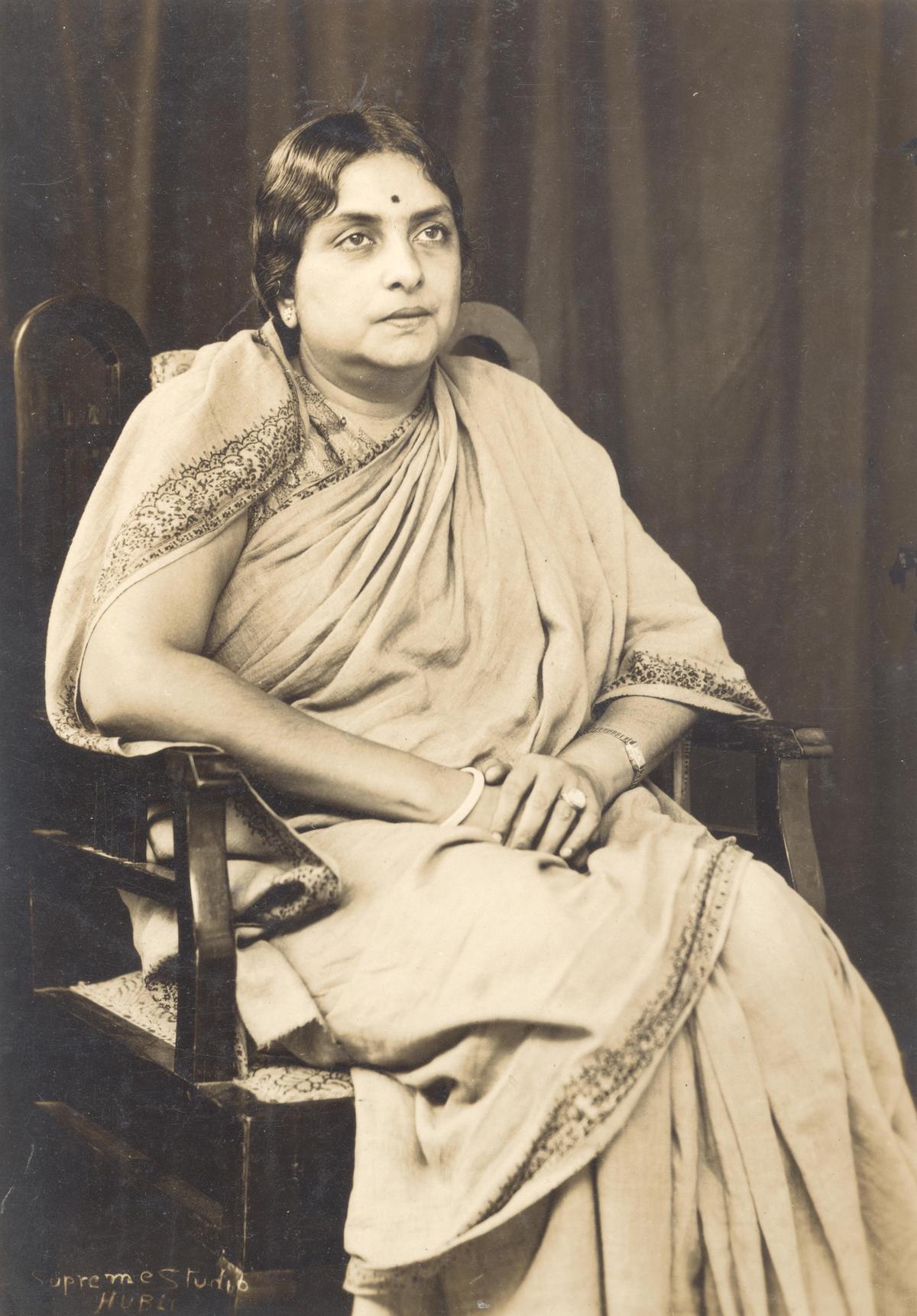 Kamaladevi Chattopadhyay was a principal figure in the nationalist movement.