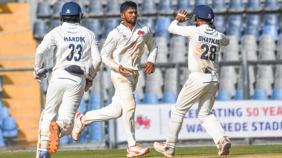 Ranji Trophy |Spin trio hands Mumbai advantage over Chhattisgarh