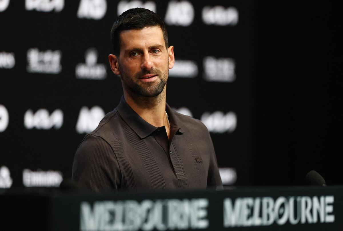 Australian Open 2026: Novak Djokovic says 'addiction' to tennis keeps him  going at 38 - The Hindu