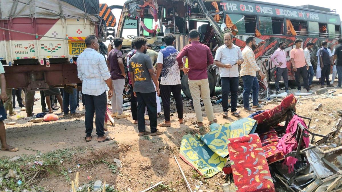 Udupi road accident: Three dead, 35 injured as tourist bus with students rams stationary truck, tanker off Trasi Beach