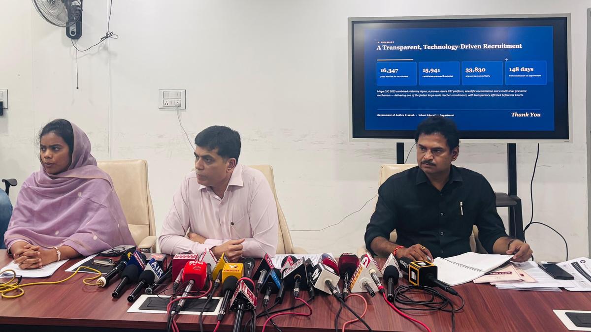 DSC-2025 conducted with transparency and fairness, says Education Secretary