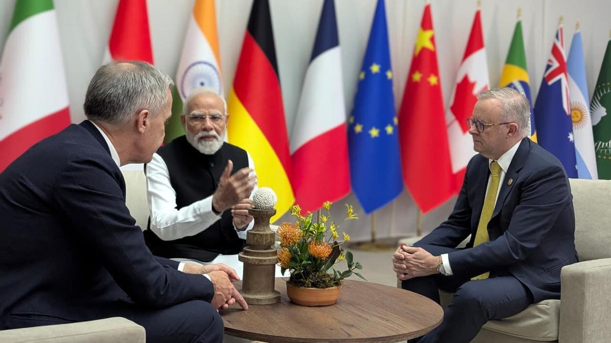 PM Modi announces new trilateral technology and innovation partnership with Australia, Canada