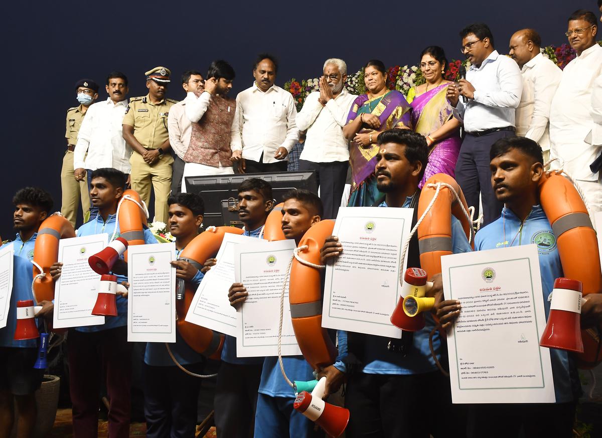 Appointment letters given to lifeguards in Visakhapatnam