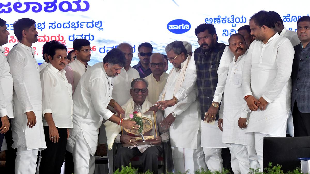 Hydro-mechanical engineer Kannaiah Naidu, who saved Tungabhadra water, honoured with Rajyotsava award